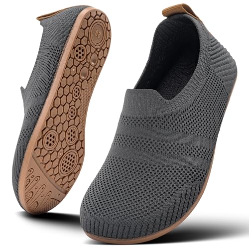 KOWAYI Hausschuhe Jungen Mädchen Rutschfest Pantoffeln Für Leicht Kinder Weiche Slippers Barfuß Unisex SHENHUI-29 von KOWAYI