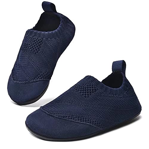 KOWAYI Hausschuhe Kinder Jungen Hausschuhe Mädchen Barfussschuhe Baby Lauflernschuhe Barfuß Kindergarten Badeschuhe Puschen Hüttenschuhe-SHLAN-17 von KOWAYI