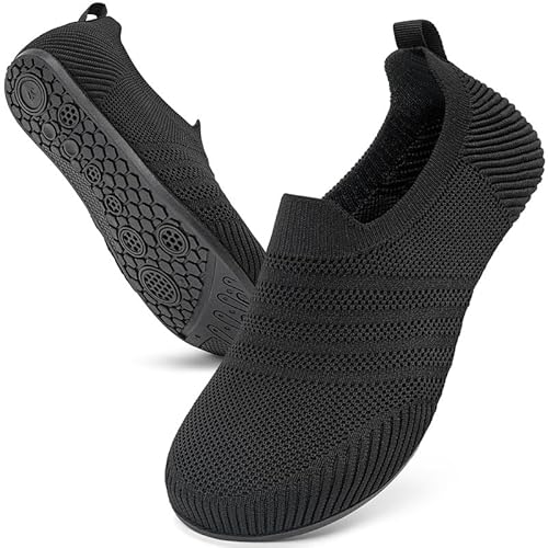 KOWAYI Herren Hausschuhe Damen Slip On Barfußschuhe Hüttenschuhe Rutschfest Slipper Pantoffeln Unisex-HEISE-41 KOWAYI Herren Hausschuhe Damen Slip On Barfußschuhe Hüttenschuhe Rutschfest Slipper Pantoffeln Unisex-HEISE-41 von KOWAYI