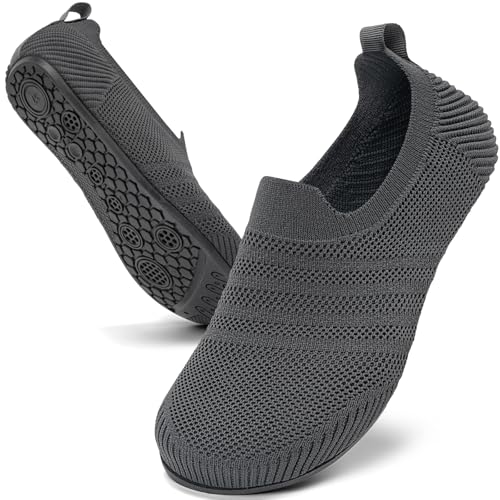 KOWAYI Herren Hausschuhe Damen Slip On Barfußschuhe Hüttenschuhe Rutschfest Slipper Pantoffeln Unisex-SHENHUI-40 KOWAYI Herren Hausschuhe Damen Slip On Barfußschuhe Hüttenschuhe Rutschfest Slipper Pantoffeln Unisex-SHENHUI-40 von KOWAYI