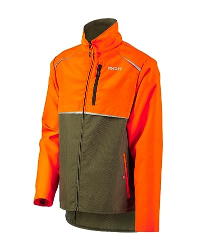 KOX Forstjacke Vento 3.0 Grün/Orange Gr. XL von KOX