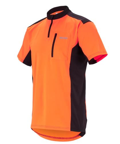 KOX Funktionsshirt Kurzarm Orange/Schwarz Gr. 3XL von KOX