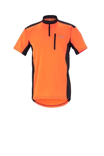 KOX Funktionsshirt Kurzarm Orange/Schwarz Größe XXL von KOX