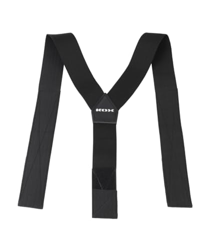 KOX Hosenträger mit Klettverschluss Schwarz Größe Ab 180 cm Körpergröße von KOX