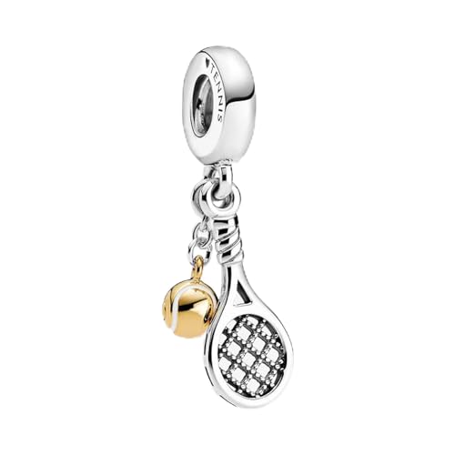KPERXIS S925 Sterling Silber Tennisschläger Charms für Damen Armband Anhänger Diy Schmuck Herstellung KPERXIS S925 Sterling Silber Tennisschläger Charms für Damen Armband Anhänger Diy Schmuck Herstellung von KPERXIS