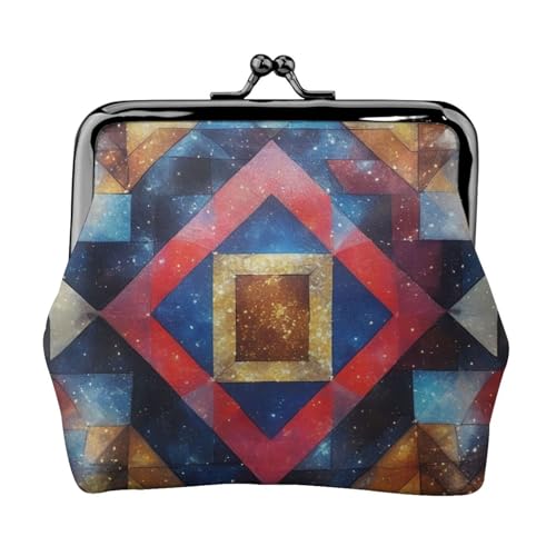 Shining Overlook Print Stilvolle einzigartige Münzgeldbörse niedliche Mini-Geldbörse mit Kussschloss, wasserdicht für Münzen von KPXXAQT