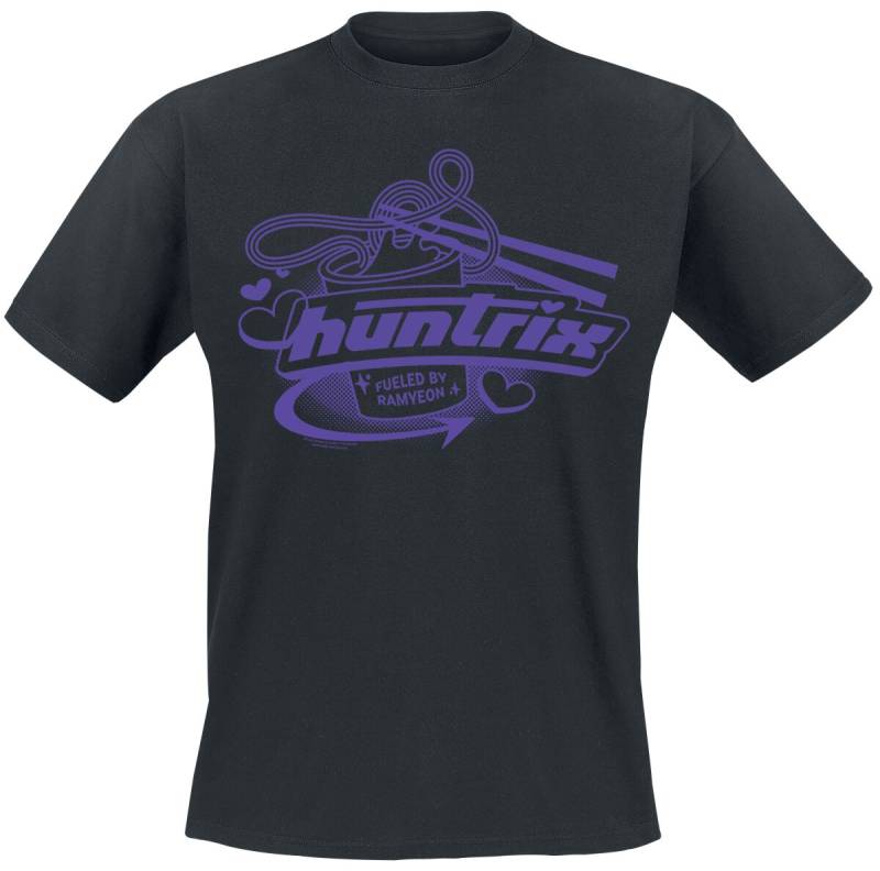 KPop Demon Hunters Huntrix - Fueled By Ramyeon T-Shirt schwarz in XL von KPop Demon Hunters