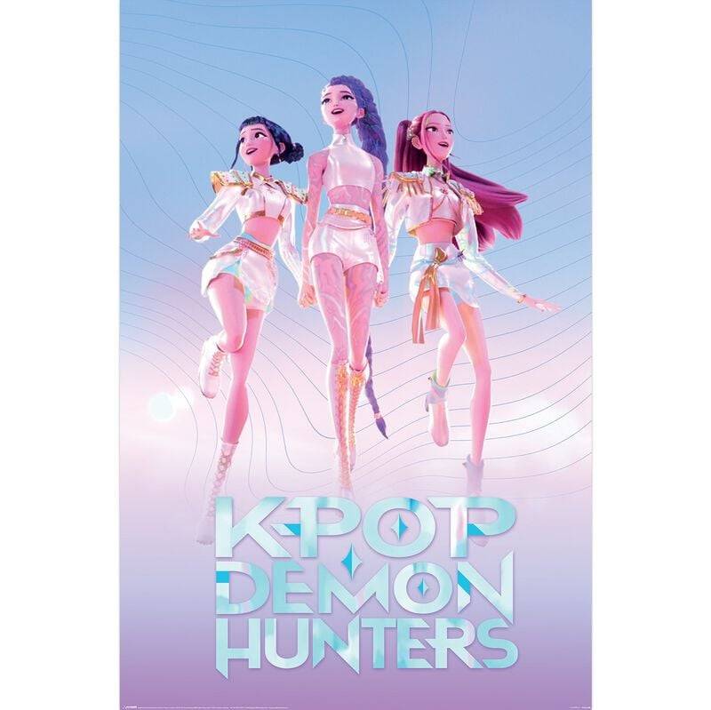 KPop Demon Hunters Huntrix Poster multicolor von KPop Demon Hunters