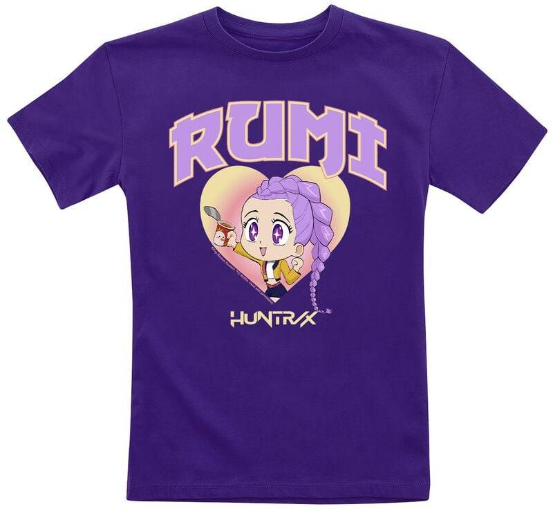 KPop Demon Hunters Huntrix Rumi T-Shirt lila in 116 von KPop Demon Hunters