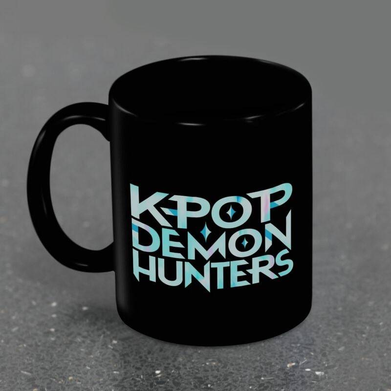 KPop Demon Hunters KPop Logo Tasse schwarz KPop Demon Hunters KPop Logo Tasse schwarz von KPop Demon Hunters