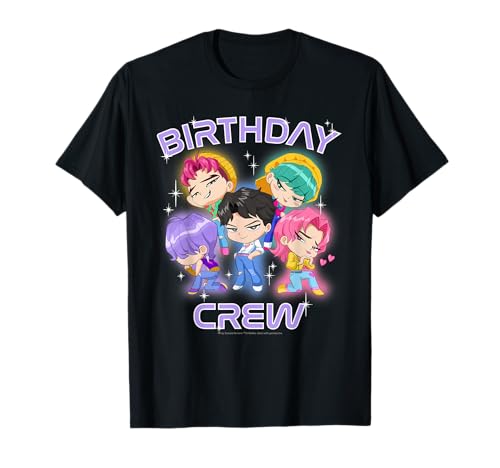 KPop Demon Hunters Saja Boys Birthday Crew Group T-Shirt von KPop Demon Hunters
