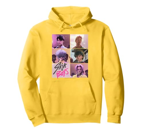 KPop Demon Hunters Saja Boys Era Grid Pullover Hoodie von KPop Demon Hunters