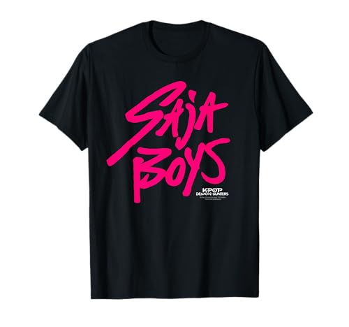 KPop Demon Hunters Saja Boys Pink Logo T-Shirt von KPop Demon Hunters