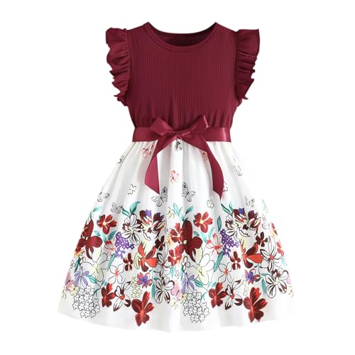 KQIVAM Mädchen Kleid Sommer Bekleidungssets Ärmellos T-Shirt mit Tüllrock Set Freizeit Kinderkleid Partykleid Festlicheskleid Kinder Kleidungsset Blumenmuster Mädchenkleidung KQIVAM Mädchen Kleid Sommer Bekleidungssets Ärmellos T-Shirt mit Tüllrock Set Freizeit Kinderkleid Partykleid Festlicheskleid Kinder Kleidungsset Blumenmuster Mädchenkleidung von KQIVAM
