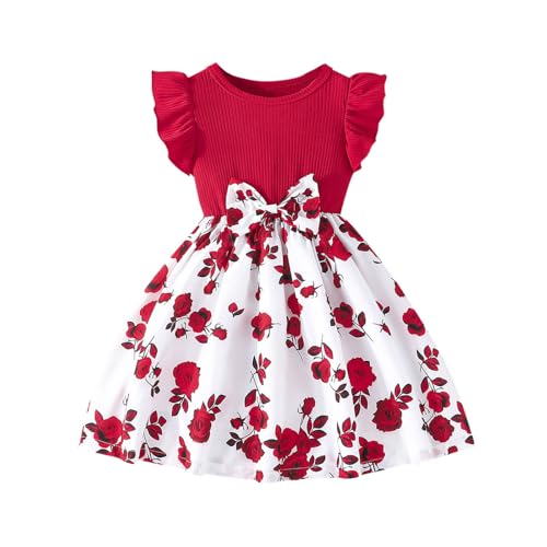KQIVAM Mädchen Kleid Sommer Bekleidungssets Ärmellos T-Shirt mit Tüllrock Set Freizeit Kinderkleid Partykleid Festlicheskleid Kinder Kleidungsset Blumenmuster Mädchenkleidung KQIVAM Mädchen Kleid Sommer Bekleidungssets Ärmellos T-Shirt mit Tüllrock Set Freizeit Kinderkleid Partykleid Festlicheskleid Kinder Kleidungsset Blumenmuster Mädchenkleidung von KQIVAM