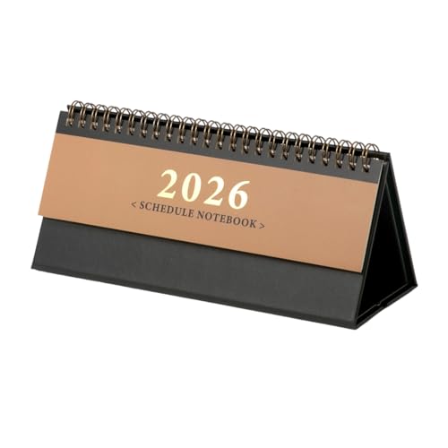 KQOZG Tischkalender 2025 2026 Monatsübersicht Schreibtischkalender (2025.10-2026.12) von KQOZG