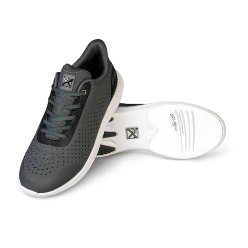 KR Strikeforce Arrow Athletic Bowlingschuh für Rechts- oder Linkshänder, GRAU, 47 EU von KR Strikeforce
