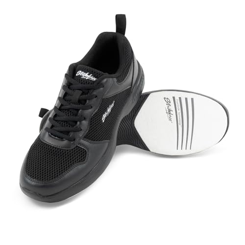 KR Strikeforce OPP Lite Black Athletic Bowlingschuh für Rechts- oder Linkshänder, Schwarz, 41 EU von KR Strikeforce