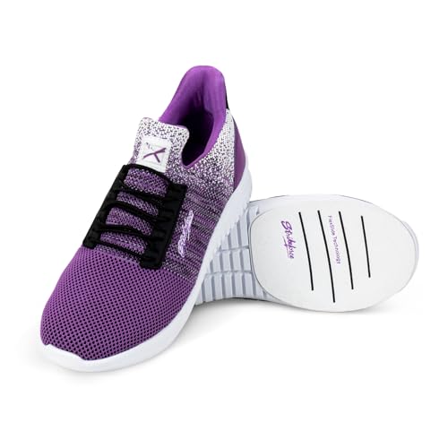 KR Strikeforce Rhythm Damen Athletic Bowlingschuh, Violett, 37.5 EU von KR Strikeforce
