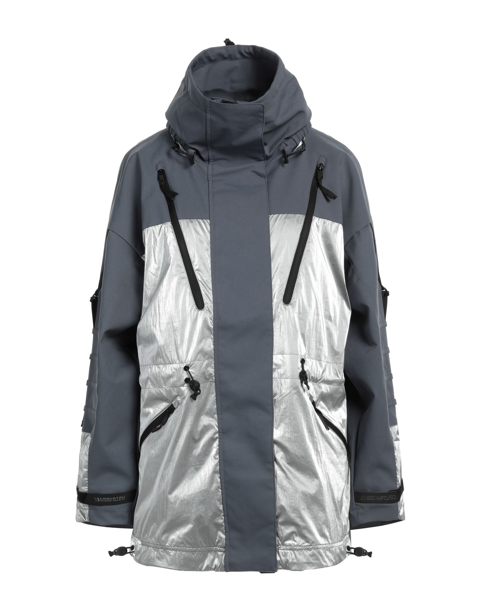 KRAKATAU Jacke & Anorak Damen Grau von KRAKATAU