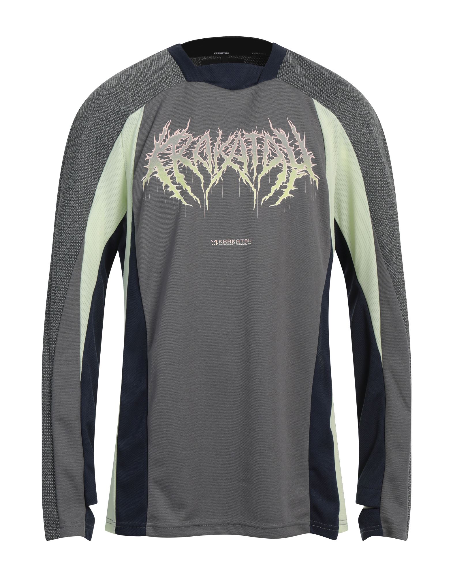 KRAKATAU Sweatshirt Herren Grau von KRAKATAU