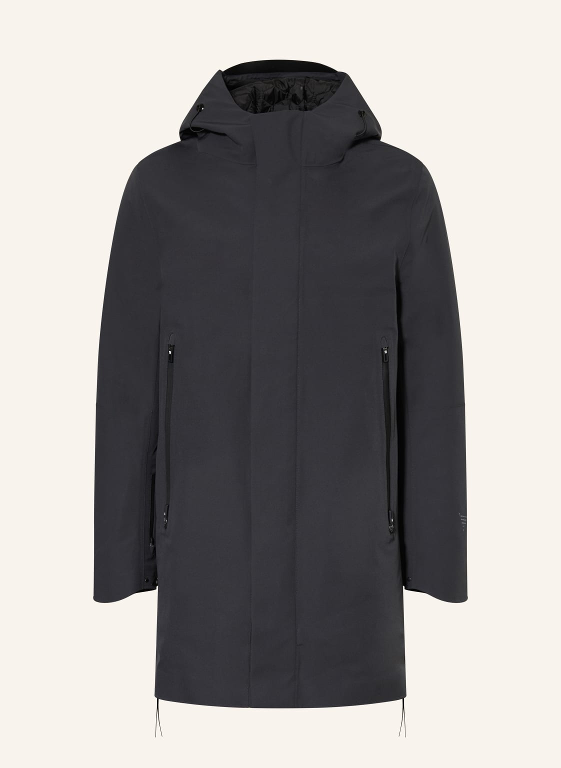 Krakatau 2-In-1-Parka Planck Liner grau von KRAKATAU