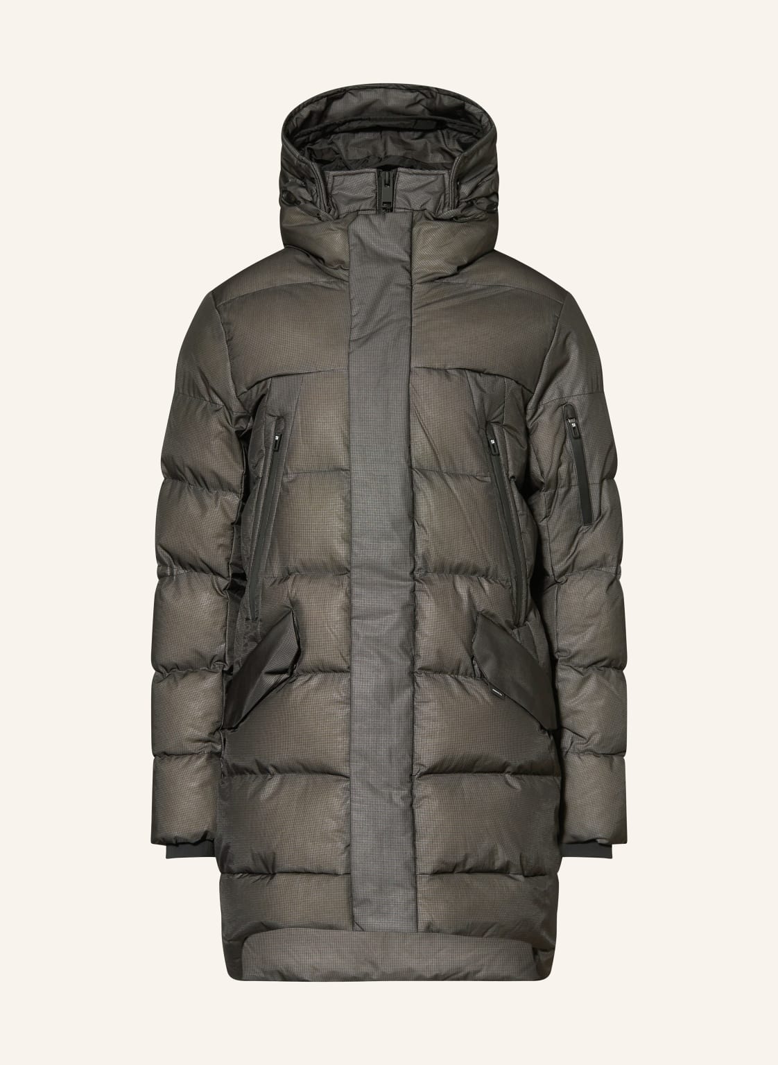 Krakatau Daunenparka Strofo schwarz von KRAKATAU