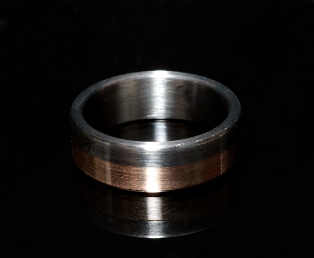Titan-Bronze Ehering von KRCoxDesigns