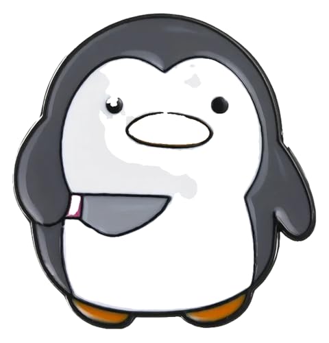 Anstecker Küken, Pinguin, Dolch, Messer Emaille 3er Set von KREATIONS