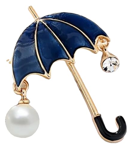 Damen Brosche Roter Granatapfel Kirsche Blatt Anstecknadel von KREATIONS