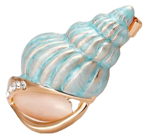 Damen Brosche Roter Granatapfel Kirsche Blatt Anstecknadel von KREATIONS