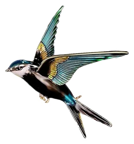 Elegante Emaille Brosche: Damen Corsage Pin von KREATIONS