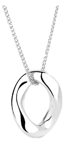KREATIONS Damen Halskette mit Unregelmäßigem Runden Anhänger für Hochzeit Party Verlobung KREATIONS Damen Halskette mit Unregelmäßigem Runden Anhänger für Hochzeit Party Verlobung von KREATIONS