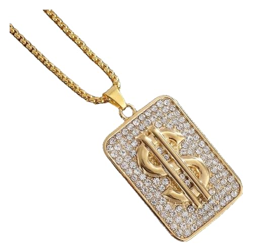 KREATIONS Gefrorener Anhänger Pistolen-Halskette für Herren von KREATIONS