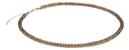 KREATIONS Handgemachte facettierte Edelstein Perlen Halskette für Damen Yoga Schmuck KREATIONS Handgemachte facettierte Edelstein Perlen Halskette für Damen Yoga Schmuck von KREATIONS