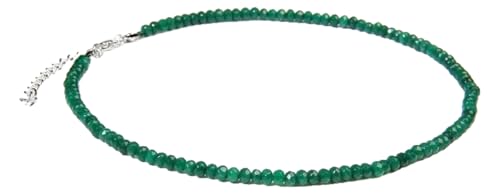 KREATIONS Handgemachte facettierte Edelstein Perlen Halskette für Damen Yoga Schmuck KREATIONS Handgemachte facettierte Edelstein Perlen Halskette für Damen Yoga Schmuck von KREATIONS