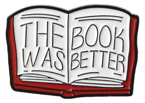 Kreative Emaille Brosche Buch Blumen Brief Lese Lesezeichen Metall Anstecknadel Schmuck von KREATIONS