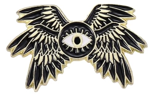 Landschaft Ölgemälde Emaille Pin Sonnenuntergang Regenbogen Wal Brosche von KREATIONS