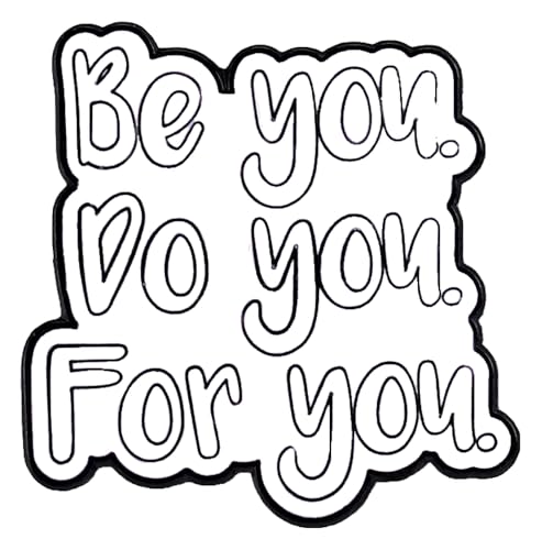 Mädchen Power Emaille Pin: Selbstliebe Anstecker für Jacken & Taschen von KREATIONS