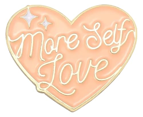 Mädchen Power Emaille Pin: Selbstliebe Anstecker für Jacken & Taschen von KREATIONS