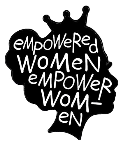 Mädchen Power Emaille Pin: Selbstliebe Anstecker für Jacken & Taschen von KREATIONS