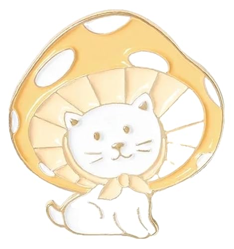 Pilz Band Emaille Pins, Anlage Broschen für Frauen, Cartoons Revers Pin von KREATIONS