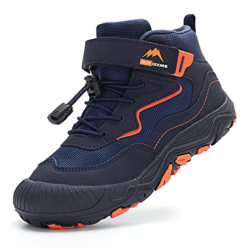 Jungen Mädchen Wanderschuhe Sneakers Kinder Trekking Schuhe Outdoor Sportschuhe Laufschuhe rutschfeste Kinderschuhe Festival Geschenk 26-37 von KRIADO