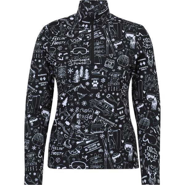 KRIMSON KLOVER Damen Pullover Graffiti Top von KRIMSON KLOVER