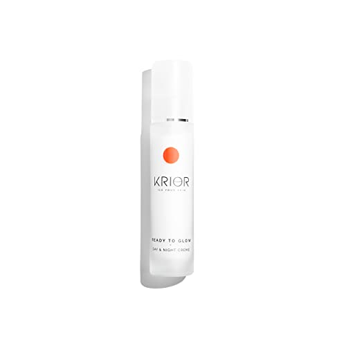 KRIOR Day & Night Creme, Anti Aging Gesichtscreme für Damen & Männer, Feuchtigkeitscreme, Gesichtspflege ohne Duftstoffe, Unisex Tagescreme & Nachtcreme, Luxus Hautpflege (Made in Germany) von KRIOR
