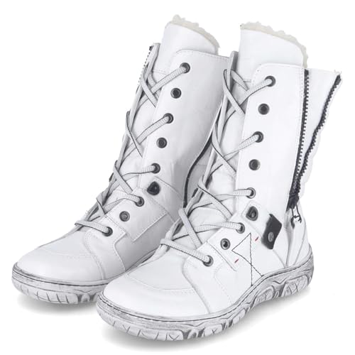 KRISBUT 3310-2 BSF Schnürstiefel Glattleder Damen in weiß - Gr. 41 KRISBUT 3310-2 BSF Schnürstiefel Glattleder Damen in weiß - Gr. 41 von KRISBUT