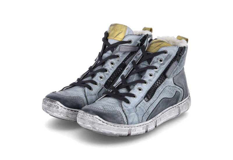 KRISBUT Krisbut 6605-6 BSF Herren Glattleder grau Schnürstiefel von KRISBUT