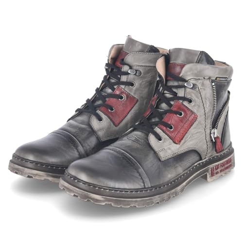 KRISBUT 6879A-3 BSF Stiefel mit Warmfutter Glattleder Herren in grau-kombi - Gr. 44 KRISBUT 6879A-3 BSF Stiefel mit Warmfutter Glattleder Herren in grau-kombi - Gr. 44 von KRISBUT