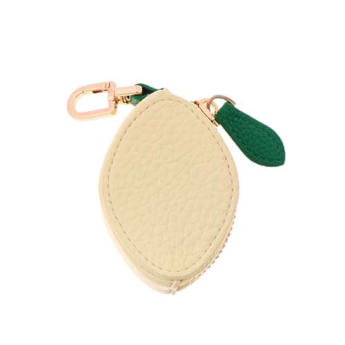 Geldbörse mit Erdbeerfrucht-Anhänger, niedlicher Schlüsselanhänger, Mini-Beutel, Geschenk für Mädchen und Frauen, 2, 1.0*1.0*1.0 von KRJGOERG