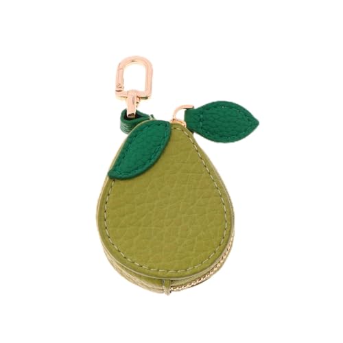 Geldbörse mit Erdbeerfrucht-Anhänger, niedlicher Schlüsselanhänger, Mini-Beutel, Geschenk für Mädchen und Frauen, 6, 1.0*1.0*1.0 von KRJGOERG